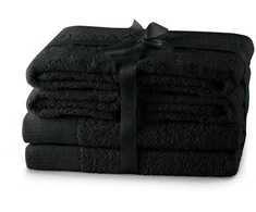Rankšluostis Rankšluosčių rinkinys 2 vnt. 70x140 ir 4 vnt. 50x100 juodi