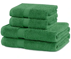 Rankšluostis Rankšluosčių rinkinys 2 vnt. 70x140 ir 2 vnt. 50x100 žalia spalva