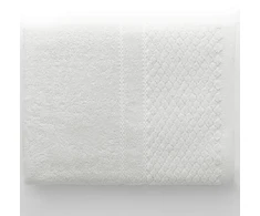 Rankšluostis RUBRUM spalvos baltas stilius classic 70x130 ameliahome