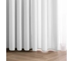Užuolaida su žiedais 140 x 250 cm balta Restilo