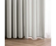 Užuolaida su klostėmis 180 g/m² sidabrinės spalvos