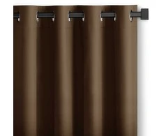 Užuolaida RES OXFORD CARLI EYELETS D.BROWN 200X270 1PC