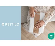 Užuolaida su klostėmis balta viskozės