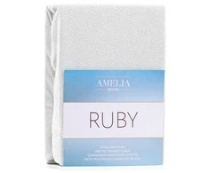 AmeliaHome Paklodė su guma 120–140x200+30, balta