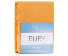 AmeliaHome Paklodė su guma oranžinė 80–90x200+30 AH RUBY