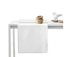 AmeliaHome Staltiesė komplektas 115×300 + 35×300 balta AH GAIA HMD