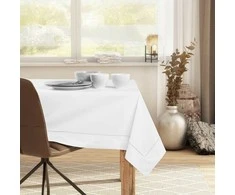 DecoKing Staltiesė 110×240 cm balta