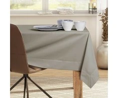 DecoKing Staltiesė 140×220 cm kapučino spalvos DK PURE BRD