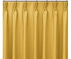 Homede Užuolaida 220×270 cm garstyčių spalvos BRAID FLEX CARMENA