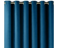 Homede Užuolaidos iš čenilės 280×175 indigo