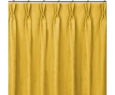 Homede Užuolaidos chenille 420×245 cm garstyčių spalvos