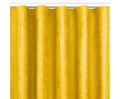 Homede Užuolaida 280×245 cm iš čenilės, garstyčių spalvos