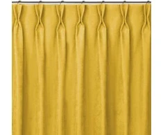 Homede Užuolaidos 280×300 garstyčių spalvos Chenille Flex