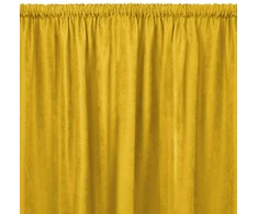 Homede Užuolaidos 220×225 garstyčių spalvos iš čenilio