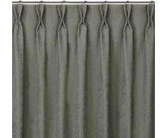 Homede Užuolaidos chenille 140×300 pilkos spalvos