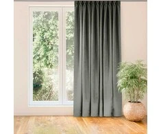 Homede Užuolaidos pilkos spalvos 280×270 FLEX
