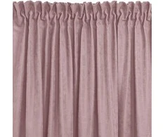 Homede Užuolaidos rožinės 280×300 CHENILLE