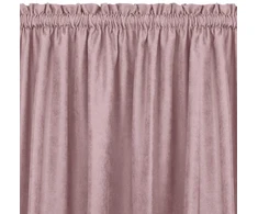 Homede Užuolaidos chenille 140×300 rožinė