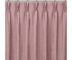 Homede Užuolaidos 560×300 cm iš chenilės, rožinės CHENILLE FLEX