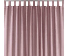 Homede Užuolaidos 560×270 cm iš chenille rožinės