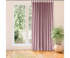 Homede Užuolaidos 220×300 rožinės iš chenilio