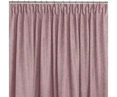 Homede Užuolaidos 140×270 cm iš čenilės, rožinės