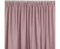 Homede Užuolaidos rožinės iš chenilio 560×175 cm