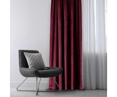 AmeliaHome Užuolaida 140×270 cm bordo CURT