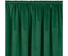 Homede Užuolaidos iš veliūro 200 × 175 cm, tamsiai žalia