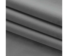 Homede Užuolaidos 400×245 cm tamsiai pilkos Velvet Flex