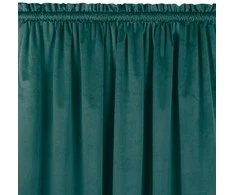 Homede Užuolaidos 135×270 cm iš aksomo tamsiai mėlynos