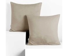 Užvalkalas dekoracyjna AMBER spalva cappuccino styl klasyczny materiał jersey 50x50 DecoKing