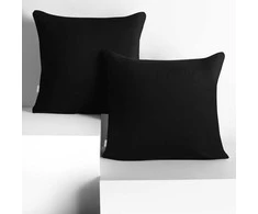 DecoKing Pagalvės užvalkalas 40×40 cm juodas CHP