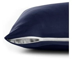 Dekoratyvinis pagalvės užvalkalas GINTARO spalvos navy stiliaus klasikinio tipo medžiaga - tekstilės džersis 40x40 DecoKing