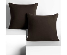 Užvalkalas dekoracyjna AMBER spalva tamsiai ruda styl klasyczny materiał jersey 40x40 DecoKing