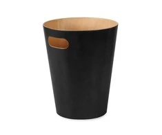 Umbra TRASHCAN/WOODROW/Juodas/WOOD