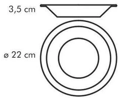 Tescoma Gili lėkštė Gustito 22 cm