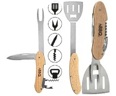 Bbq Line grilinimo įrankiai su 5 funkcijomis