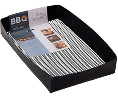 KOOPMAN DARŽOVIŲ IR MĖSOS KEPIMO KREPŠELIS 28x18x5CM PTFE NON STICK BBQ 944984