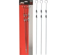 BBQ Iešmų rinkinys metalinė 45 cm 3 vnt.
