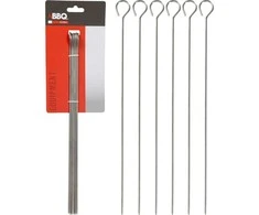 Bbq Line Šašlykų iešmai iš nerūdijančio plieno 6 vnt