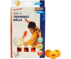 Stalo teniso kamuoliukai Best Sporting, 24 vnt., oranžiniai