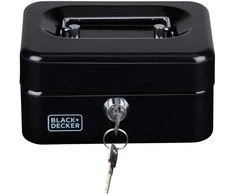 Sausintuvas BLACK &amp; DECKER metalo kasetė pinigams ir dokumentams