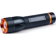 BLACK +  DECKER Juodas + DECKER LATARKA TAKTYCZNA aliumininės 10W 500LUMENÓW Juodas + DECKER