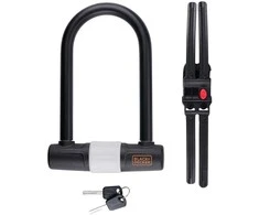 Black &amp; Decker Juodas &amp; Decker - Dviračio spyna / U formos spyna 14x25 cm