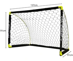 Enero Sulankstomi futbolo vartai 137x91x91 cm