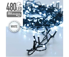 Christmas Decoration Kalėdinės eglutės lemputės, 480 LED lempučių, šaltai balta