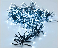 Mondex Christmas Decoration KALĖDINIŲ ŽIBINTŲ ŠVIESOS GRANDINĖ 1152 LED LAIKMATIS ŠALTA BALTA