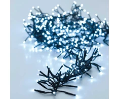 Christmas Decoration Kalėdinės eglutės lemputės, 3000 LED lempučių grandinėlė, laikmatis, šaltai balta