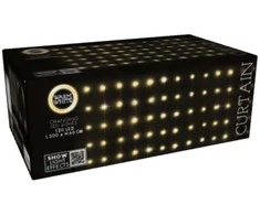 Christmas Decoration Kalėdinės užuolaidų lemputės 120 LED su pulteliu